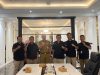 Sekretaris Daerah (Sekda) Makassar Andi Zulkifly menerima audiensi Pelaksana Tugas (Plt) Direktur Utama (Dirut) Perusahaan Umum Daerah (Perumda) Makassar Raya Adi Rasyid Ali bersama jajaran di Ruang Rapat Sekda Lantai 3 Kantor Balai Kota Makassar, Selasa (16/9).