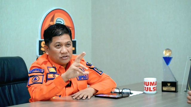 Kepala Badan Penanggulangan Bencana Daerah (BPBD) Provinsi Sulsel, Amson Padolo
