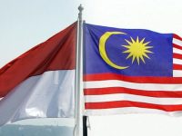 koalse foto bendera indonesia dan bendera malaysia 169