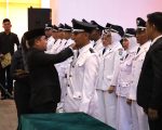 Wali Kota Parepare, Tasming Hamid, melantik dan mengambil sumpah 134 pejabat di lingkungan Pemerintah Kota Parepare.