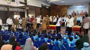 Antusiasme ribuan anak-anak mewarnai kegiatan Gerakan Gemar Makan Telur (GEMAR) yang digelar Pemerintah Provinsi Sulawesi Selatan sebagai bagian dari rangkaian peringatan Hari Jadi ke-356 Sulawesi Selatan.