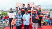 Gubernur Sulsel Tutup Grand Final Katinting Race 2025 Piala Gubernur di CPI Makassar 19 Gubernur Sulawesi Selatan, Andi Sudirman Sulaiman saat hadiri Grand Final Katinting Race 2025 Piala Gubernur Sulsel di CPI Kota Makassar, Minggu 26 Oktober 2025.