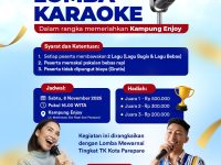 Pemerintah Kota Parepare kembali menggelar kegiatan kreatif bertajuk Kampung Enjoy sebagai strategi untuk menggerakkan ekonomi warga, khususnya pelaku Usaha Mikro, Kecil, dan Menengah (UMKM), di kawasan eks Pasar Seni, Jalan Mattirotasi, Sabtu (8/11/2025).