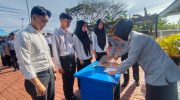 Balai Pemasyarakatan (Bapas) Kelas II Watampone melaksanakan Apel Pagi yang dirangkaikan dengan kegiatan Penandatanganan Perjanjian Kinerja peserta magang Program Kementerian Ketenagakerjaan MagangHub Batch 2. Selasa (25/11/2025).