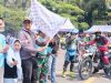 Bupati Bantaeng, M. Fathul Fauzy Nurdin melepas ribuan rider peserta One Day Trail Adventure Part 2, Jelajah Alam Butta Toa 2025, di Lapangan Hitam Pantai Seruni, Sabtu, 29 November 2025.