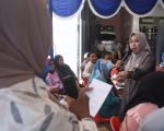 Anggota DPRD Provinsi Sulawesi Selatan, Fatma Wahyudin, melaksanakan agenda Fungsi Pengawasan APBD Tahun Anggaran 2025 bersama masyarakat di Jalan Datuk Ribandang 1, Kelurahan La'latang, Kecamatan Tallo, Senin (1/12/2025).