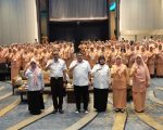 Wali Kota Makassar, Munafri Arifuddin, secara resmi membuka Musyawarah Daerah (MUSDA) Dharma Wanita Persatuan (DWP) Kota Makassar yang berlangsung di Hotel Claro Makassar, Rabu (03/12/2025).