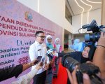 Sekretaris Daerah Provinsi Sulawesi Selatan, Jufri Rahman, membuka secara resmi Workshop Peningkatan Kapasitas Pengasuhan Berbasis Hak Anak bagi organisasi perempuan yang diselenggarakan oleh Darma Wanita Persatuan (DWP) Sulsel di Hotel Claro, Rabu, 10 Desember 2025.