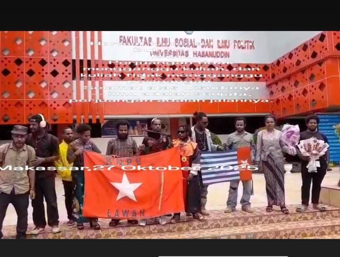 Ketua Aliansi Alumni Pemerhati Unhas Syahrullah, Mengecam Pihak Kampus Atas Berkibarnya Bendera Bintang Kejora dan KNBP 12 Suasana di lingkungan Universitas Hasanuddin berubah menjadi tegang pada 11 Desember 2025. Ini bukan aksi Demonstrasi, tapi sebuah bendera Bintang Kejora dan KNPB berkibar dalam sebuah dokumentasi pada moment wisuda saat itu.