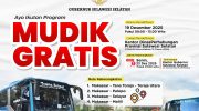 Pemerintah Provinsi Sulawesi Selatan melalui Dinas Perhubungan (Dishub) Provinsi Sulsel menyiapkan layanan angkutan bus gratis bagi masyarakat dalam rangka libur Natal 2025 dan Tahun Baru 2026.