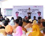 Gubernur Sulawesi Selatan, Andi Sudirman Sulaiman, secara resmi groundbreaking atau peletakan batu pertama pekerjaan preservasi jalan Paket 3 di Kabupaten Sidenreng Rappang (Sidrap) yang masuk dalam skema Multi Years Contract (MYC), Selasa (23/12/2025).