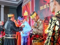 Sekretaris Daerah Provinsi Sulawesi Selatan, Jufri Rahman, menghadiri peringatan Milad I (pertama) PALASARA Indonesia yang dirangkaikan dengan pengukuhan pengurus Dewan Pimpinan Pusat (DPP) PALASARA Indonesia 2025.