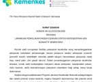 Pemerintah melalui Kementerian Kesehatan Republik Indonesia menerbitkan Surat Edaran Nomor HK.02.02/D/539/2026 tentang Larangan Penolakan Pasien dengan Status Kepesertaan Jaminan Kesehatan Nasional (JKN) Nonaktif Sementara. Kebijakan ini menegaskan bahwa rumah sakit tidak diperbolehkan menolak pasien hanya karena kendala administratif kepesertaan JKN.