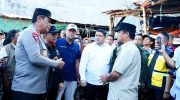 Gubernur Sulawesi Selatan, Andi Sudirman Sulaiman bersama jajaran Forkopimda Sulsel, Bulog, BPS, KPPU serta Wali Kota Makassar melakukan inspeksi mendadak (sidak) harga kebutuhan pangan di Pasar Terong, Kota Makassar, Jumat (20/02/2026).