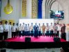 Gubernur Sulawesi Selatan, Andi Sudirman Sulaiman menyampaikan apresiasi atas program buka bersama yang dihadiri oleh Putra Mahkota sekaligus Perdana Menteri Arab Saudi, Muhammad bin Salman Al Saud di Masjid Kubah 99 Asmaul Husna, CPI Kota Makassar, Selasa (24/2/2026).