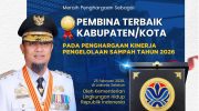 Provinsi Sulawesi Selatan kembali menerima penghargaan bergengsi nasional dalam pengelolaan sampah oleh Kementerian Lingkungan Hidup RI.