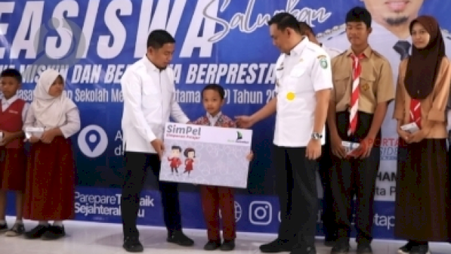 Wali Kota Parepare, Tasming Hamid, menegaskan bahwa pendidikan merupakan investasi jangka panjang paling berharga bagi masa depan daerah dan bangsa.