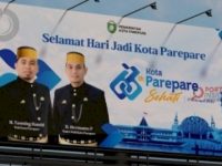 Angkat Tema “Parepare Sehati”, Pemkot Rilis Logo HUT ke-66 25 Pemerintah Kota Parepare resmi merilis logo Hari Ulang Tahun (HUT) ke-66 Kota Parepare yang mengusung tema “Parepare Sehati” sebagai representasi semangat kolaborasi dan arah pembangunan daerah.