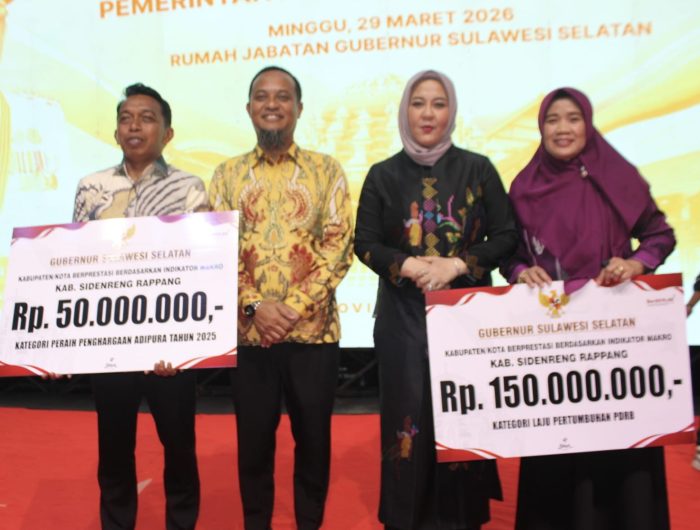 Dari Ekonomi hingga Lingkungan, Sidrap Sapu Bersih Penghargaan di Era Syahar 13 70a88e39 60fb 4603 b837 acee686a9162