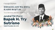 Wakil Presiden ke-6 Republik Indonesia Jenderal TNI (Purn) Try Sutrisno, meninggal dunia, pada Senin (2/3/2026).