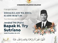 Wakil Presiden ke-6 Republik Indonesia Jenderal TNI (Purn) Try Sutrisno, meninggal dunia, pada Senin (2/3/2026).