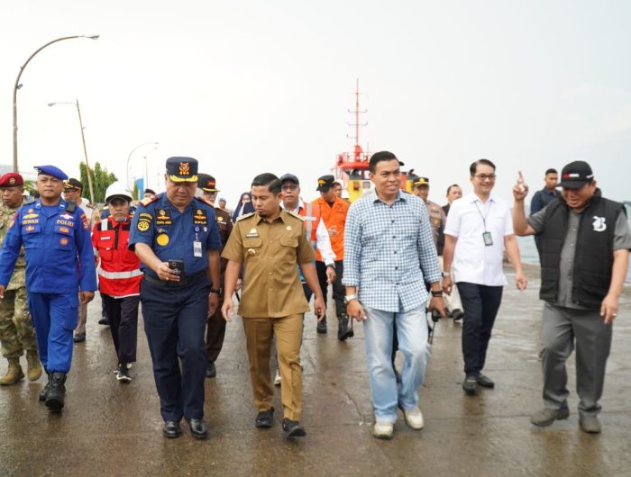 Jelang Puncak Arus Mudik Lebaran, Wali Kota Parepare dan Forkopimda Tinjau Terminal Pelabuhan Ajatappareng 13 Wali Kota Parepare, Tasming Hamid didampingi Wakil Wali Kota Hermanto Pasennangi bersama jajaran Forum Koordinasi Pimpinan Daerah (Forkopimda) melakukan kunjungan ke Terminal Pelabuhan Ajatappareng, Senin (16/3/2026).