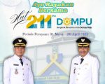 Pemerintah Kabupaten Dompu memperingati Hari Ulang Tahun (HUT) ke-211 dengan mengusung tema “Bergerak Bersama untuk Dompu Maju”. Perayaan tahun ini dirangkaikan dengan sejumlah kegiatan yang mencakup aspek budaya, literasi, pariwisata, lingkungan, hingga pelayanan publik.
