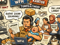 WFH ASN untuk Hemat BBM, Solusi Efektif atau Kebijakan Setengah Matang? 25 Rencana pemerintah menerapkan kebijakan work from home (WFH) bagi aparatur sipil negara (ASN) mulai 2026 memunculkan pertanyaan: apakah kebijakan ini benar-benar solusi untuk menekan konsumsi energi, atau sekadar langkah jangka pendek tanpa dampak signifikan?