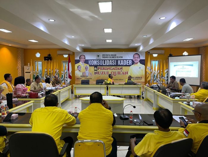 Golkar Sulsel Cari Nahkoda Baru, Wajib Kantongi 30% Suara 13 6d484e75 9d6b 4541 a929 d3b0c124f12b