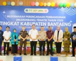 Bupati Bantaeng, Muh.Fathul Fauzy Nurdin, menghadiri sekaligus membuka secara resmi Musyawarah Perencanaan Pembangunan (Musrenbang) Tematik Tahun 2026 Tingkat Kabupaten Bantaeng, yang Berlangsung di Gedung Balai Kartini, Rabu 1 April 2026.