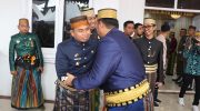 Wali Kota Parepare, Tasming Hamid, menghadiri peringatan Hari Jadi Bone ke-696 yang digelar di Rumah Jabatan Bupati Bone, Senin (6/4/2026).