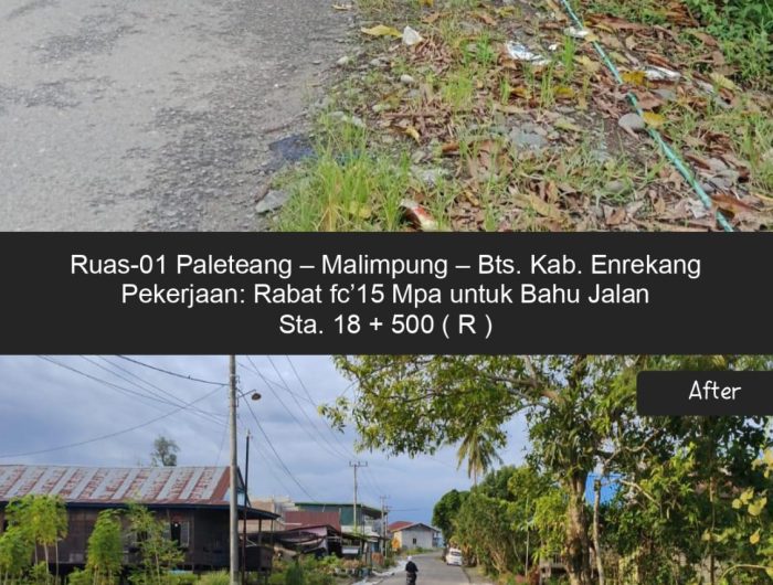 Jalan Pinrang–Sidrap Diperbaiki, Pemprov Sulsel Kebut MYP Paket 3 13 Pemerintah Provinsi Sulawesi Selatan terus mempercepat peningkatan kualitas infrastruktur jalan melalui penanganan preservasi jalan Multi Years Contract (MYC) Paket 3 menyasar sejumlah ruas strategis di Kabupaten Pinrang dan Kabupaten Sidenreng Rappang (Sidrap).