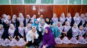 Wakil Gubernur Sulawesi Selatan, Fatmawati Rusdi meninjau langsung kegiatan Peningkatan Kapasitas dan Keterampilan bagi Perempuan di Kabupaten Wajo, Rabu, 8 April 2026.