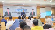 Bupati Bantaeng, M. Fathul Fauzy Nurdin menghadiri Lepas Sambut Direktur RSUD Prof. Dr. H. M. Anwar Makkatutu, dari dr. Sultan kepada dr. Yusri Lisangan.