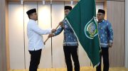Wali Kota Parepare, Tasming Hamid, secara resmi melepas kafilah Kota Parepare untuk mengikuti Musabaqah Tilawatil Qur’an (MTQ) XXXIV tingkat Provinsi Sulawesi Selatan yang akan digelar di Kabupaten Maros. Acara digelar di Lounge TSM Rujab Wali Kota Parepare. Sabtu, (11/4/2024).