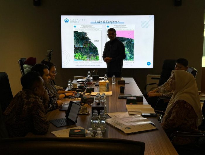 Bupati Bantaeng, M. Fathul Fauzy Nurdin presentasikan rencana pembangunan strategis daerah, di Kementerian Perencanaan Pembangunan Nasional/Badan Perencanaan Pembangunan Nasional (PPN/Bappenas), Jakarta Pusat, Senin, 20 April 2026.