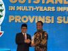 Gubernur Sulawesi Selatan, Andi Sudirman Sulaiman menerima penghargaan kategori Outstanding Province in Multi-Years Infrastructure Development pada ajang National Governance Awards: Sinergi Nusantara untuk Indonesia Emas yang diselenggarakan oleh Metro TV.