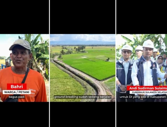 Dimulai dari Soppeng, Gubernur Sulsel Groundbreaking Program MYP Rehabilitasi Daerah Irigasi 13 Program Multiyears Project (MYP) Pemerintah Provinsi Sulawesi Selatan di sektor pembangunan dan rehabilitasi Daerah Irigasi (DI) senilai Rp764 miliar, resmi di mulai.