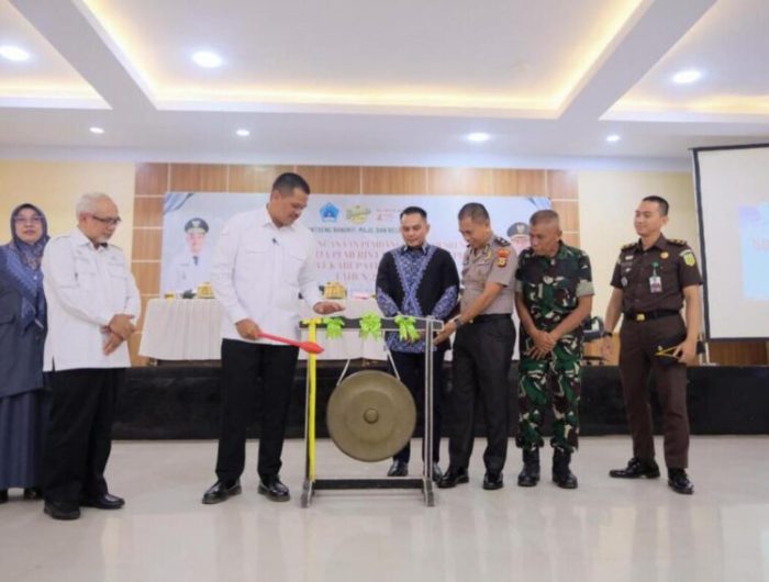 Bupati Bantaeng, M. Fathul Fauzy Nurdin secara resmi membuka Musyawarah Perencanaan Pembangunan (Musrenbang) Rencana Kerja Pemerintah Daerah (RKPD) Kabupaten Bantaeng Tahun Anggaran 2027 di Balai Kartini Kabupaten Bantaeng, Rabu (8/4/2026).