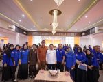 Wali Kota Parepare, Tasming Hamid menunjukkan komitmen dan perhatian serius Pemerintah Kota Parepare terhadap para pekerja atau buruh.