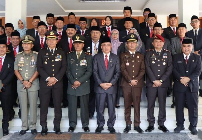 Pemkab Bantaeng saat gelar upacara Harkitnas Ke-118 tahun 2026, di Halaman Kantor Bupati Bantaeng, Rabu 20 Mei 2026.
