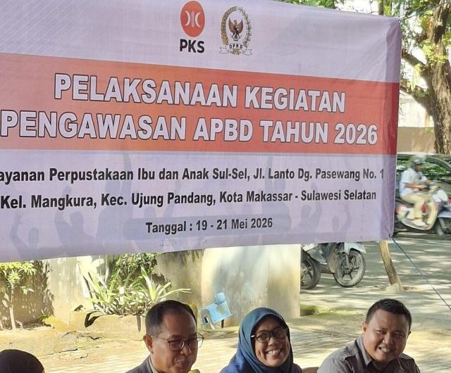 Anggota Komisi E DPRD Provinsi Sulawesi Selatan, Yeni Rahman melaksanakan kegiatan Pengawasan APBD Tahun Anggaran 2026 di Layanan Perpustakaan Ibu dan Anak Sulawesi Selatan yang berlokasi di Jl. Lanto Dg. Pasewang No. 1, Kelurahan Mangkura, Kecamatan Ujung Pandang, Kota Makassar, Kamis (21/05/2026).