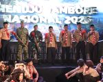 Wali Kota Parepare, Tasming Hamid menyampaikan apresiasi dan rasa bangganya terhadap penyelenggaraan Pembukaan Perkemahan Bangkit Penggalang Tahun 2026. Kegiatan digelar di Lapangan Upacara Binalipu, Jumat malam (22/5/2026).