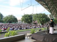 Pemerintah Kota Parepare menggelar peringatan Hari Raya Idul Adha 1447 Hijriah secara khidmat di Lapangan Andi Makkassau Kota Parepare, Rabu (27/05/2026).