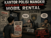Penanganan kasus dugaan penipuan dan penggelapan mobil rental (Moren) yang ditangani Satreskrim Polres Gowa kini menuai sorotan tajam dari kalangan praktisi hukum Sulawesi Selatan. Sedikitnya 19 unit kendaraan yang diduga berkaitan dengan tindak pidana disebut telah diketahui keberadaannya, namun hingga kini belum juga dilakukan penyitaan oleh penyidik.