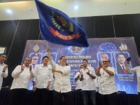 Konferensi Provinsi (Konferprov) Persatuan Wartawan Indonesia (PWI) Sulsel 2026 menetapkan Suwardi Thahir sebagai Ketua PWI Sulsel periode 2026-2031 di Graha Pena, Kota Makassar, Selasa (2/6/2026).