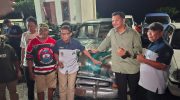 Bupati Bantaeng M. Fathul Fauzi Nurdin menghadiri pembukaan Kopdargab 8 Celebes Retro Classic Jalarambang Retro Classic, Komunitas Mobil Retro Klasik se-Sulawesi, di Pantai Marina, Sabtu malam, 13 Juni 2026.