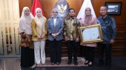 Prestasi Pemerintah Kota Parepare di tingkat internasional kembali mendapat perhatian pemerintah pusat.