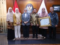 Prestasi Pemerintah Kota Parepare di tingkat internasional kembali mendapat perhatian pemerintah pusat.
