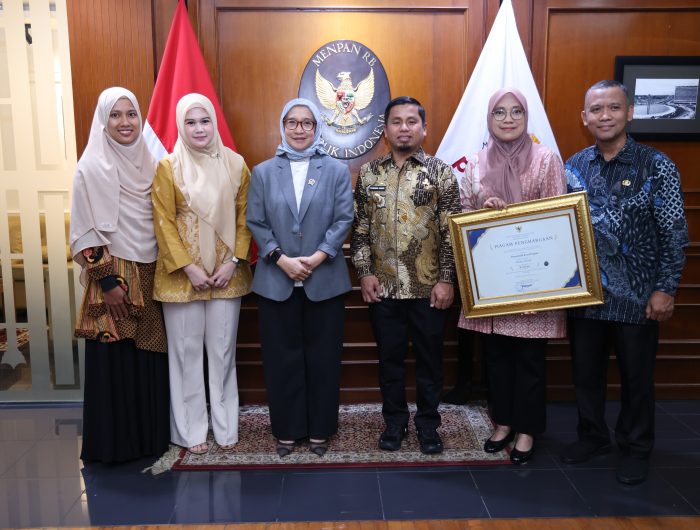 Prestasi Pemerintah Kota Parepare di tingkat internasional kembali mendapat perhatian pemerintah pusat.